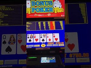 this was a nice little run at Foxwoods! HIGH LIMIT VIDEO POKER! @FoxwoodsResort