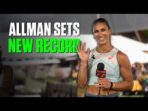 Valarie Allman Breaks Down Her Record-Breaking Performance at Prefontaine