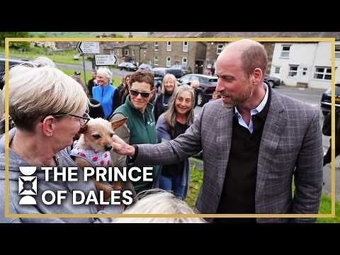 Prince William Tours Hidden Dam in England’s Countryside