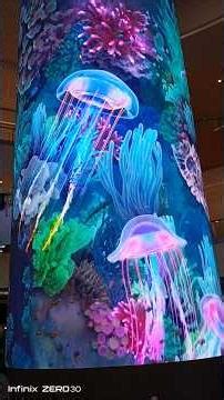 MOA 360 LED Screen Experience 🤩Giant Display Inside SM Mall of Asia #shorts #moa #manila #fyp #viral