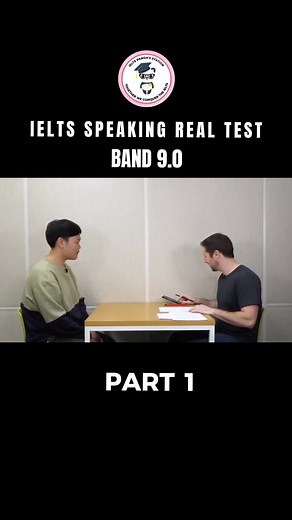 IELTS Speaking: Real Test Part 1
