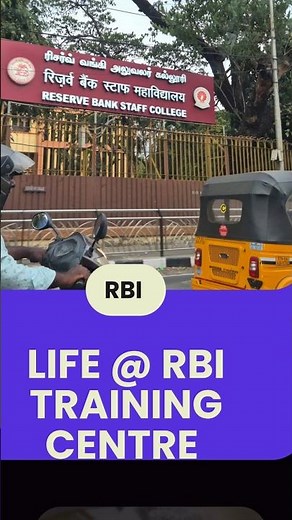RBI Training centre life , RBI Grade B training #rbi #rbigradeb #rbi2025 #rbiassistant #rbilife