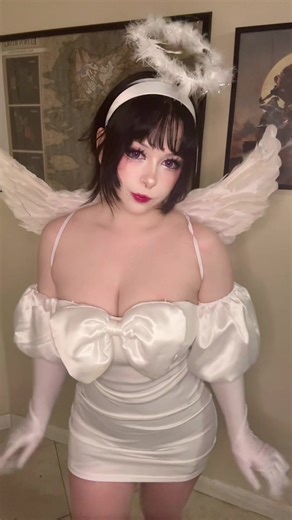 My first alien stage cosplay 😈 yay lesbians #suacosplay #alienstagecosplay #alienstage #angelsua #sua