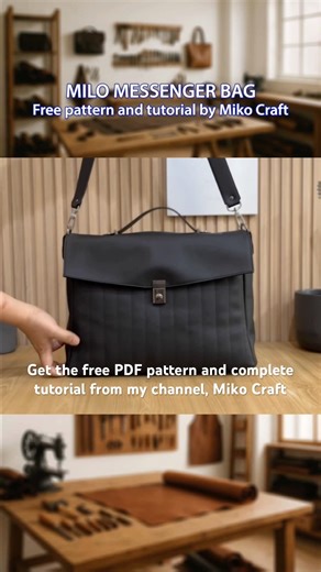 Milo Laptop Bag - free pattern and tutorial by Miko Craff #bagmaking #bagmakingtutorial #freepattern