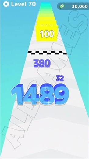 Number Master level 70 fastest mathematical path optimzation max points #shorts allgames #viralvideo