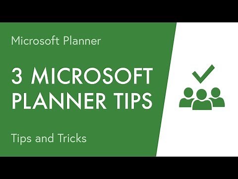 3 Microsoft Planner Tips