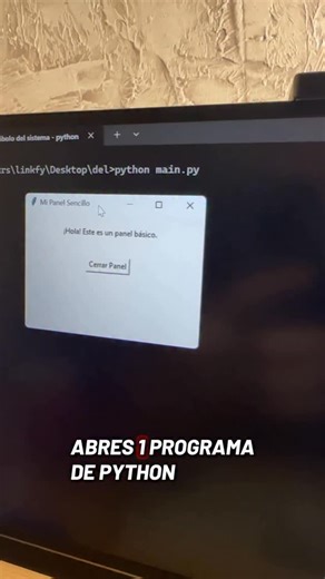 linkfy on Instagram: "Evita que se cierren tus programas de Python con terminal #python #programacion #javascript #tech #tecnologia"
