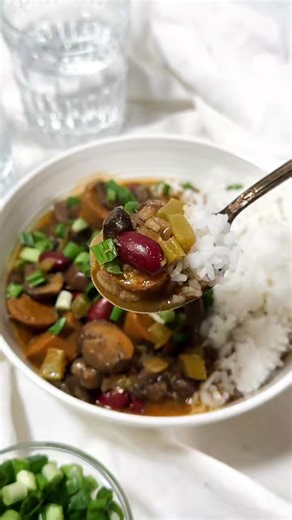 3.1K views · 17 reactions | “We enjoyed this recipe so much. Thank-you for sharing it. I will definitely make it again, as it is a new favourite for the family!”  COMMENT RECIPE  https://www.liveeatlearn.com/vegan-gumbo/ | Live Eat Learn | Facebook