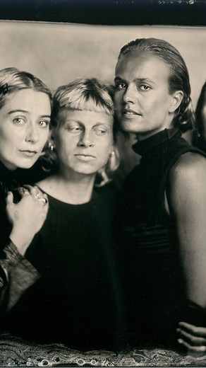 Silver, copper, chemistry. This must be the most magical photo shoot we have ever done. @sometimesthesea used her original Victorian camera and development methods to create this haunting portrait. It feels like looking at ourselves from a another time - as if we are only ghosts in the present. A dear memory from Supersonic Festival with @mrta.mtlk and @torment24 Thank you Lauren for recording it! 🖤 #victorianphotography #witchclubsatan #victorian #victorianstyle #sometimesthesea #supersonicfes