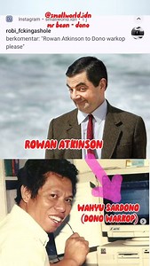 Small World | 🎯 CONNECTRD Bayangin… dari Rowan Atkinson ke Dono Warkop cuma butuh beberapa orang buat nyambungin mereka?! 😳 Fenomena ini dikenal... | Instagram