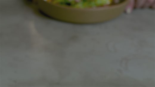 Close shot of a chef's plate just finished - Free Stock Video