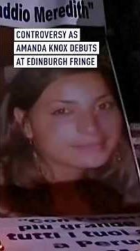 Amanda Knox debuts show in Edinburgh amid controversy