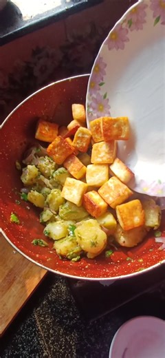 paneer Aloo kurma .Tasty side dish for chapathi. pathiri gheerice .❤️