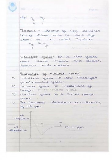 Class 12 physics | Nuclei - notes and derivation