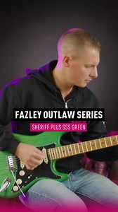 La Fazley Sheriff Basic SSS de la série Outlaw est une guitare électrique polyvalente avec un caractère bien à elle. 🎸 Que pensez-vous du son de cette guitare ? 🎶 #BaxMusic #Fazley #Guitare #WeSupportYourStage | Bax Music