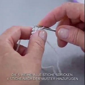 Wie man Babyschuhe mit Perlen für 6 - 9 Monate alte Kinder auf 2 Stricknadeln strickt! | Miarti - Häkeln und Stricken