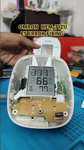 OMRON E5 ERROR SOLUTION-FOR SERVICE CALL-7012699147#health#omron #travel#bloodpressure#smartphone