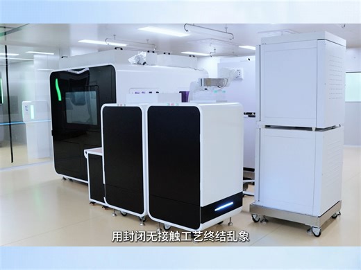 运行，多重过滤+紫外灭菌杜绝污染，连续1000+批次零污染记录；精密机械臂替代人工移液、换液，批间质量差异＜5%，制备成功率提升至98%。