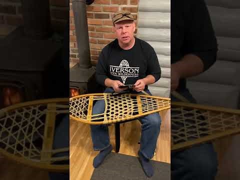 Iverson A Snowshoe Binding Mounting Demonstration