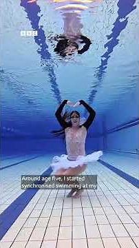 These underwater dance routines are just unreal! ⁣- BBC World Service #shorts