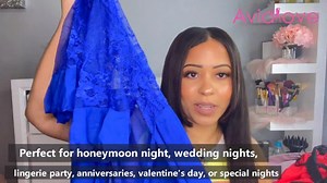 Watch Plus Size Lace Lingerie Robe for Women on Amazon Live