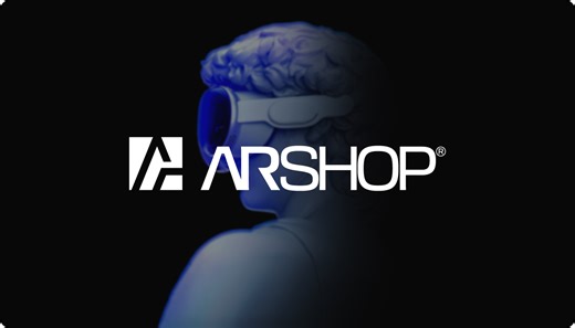 ARShop: Ecommerce Brand Identity & Logo Design - Imagine Geometric