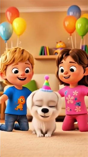 Cute Puppy Birthday Surprise 🎉 Emotional Happy