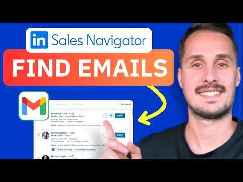 How To Export Emails On LinkedIn Sales Navigator (2026)