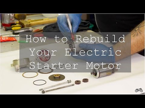 Honda CB350 / CB360 / CB450 Electric Starter Rebuild