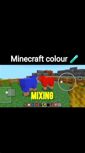 Baby Sheep Color Experiment in Minecraft 🐑🌈 (Unexpected Result!)