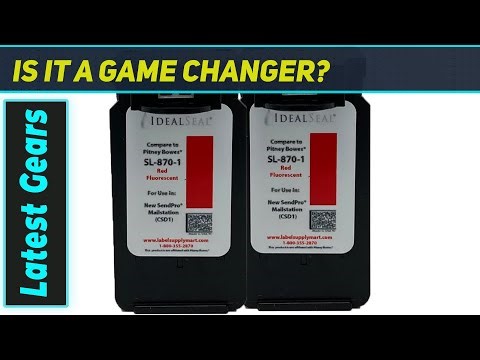 Best IDEALSEAL SL-870-1 Red Ink for SendPro Mailstation CSD1