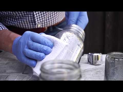 Faux Mercury Glass Mason Jars: Modern Pioneering Challenge