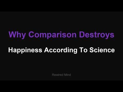 Why Comparison Destroys Happiness According To Science