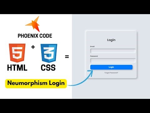 How to Create a Soft UI Login Page with HTML & CSS