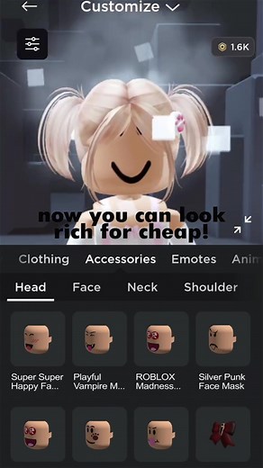 Look rich for cheap! Super Super Happy Face on-sale for a discounted price only in my shop. #roblox #fyp #sshf #preppy #limited #cheap #sale #trading