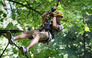 Opening up Bellevue zip line a breeze after other plans spurned