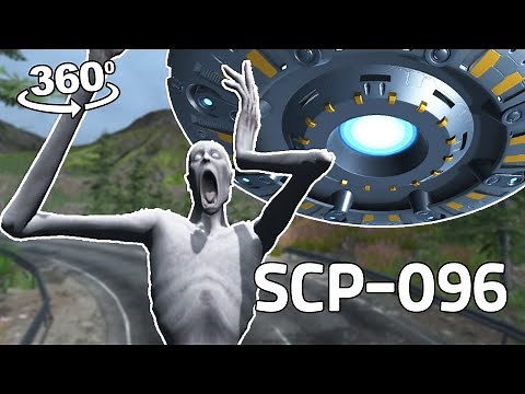 SCP-096 UFO 360 VR Video Film || Funny Horror Animation ||