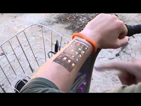 The Cicret Bracelet Turns Your Arm Into a Screen
