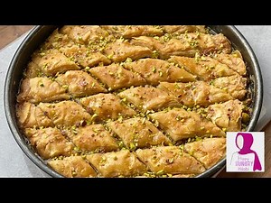 Pistachio Baklava | Made With Fresh Phyllo Pastry | Filo Pastry