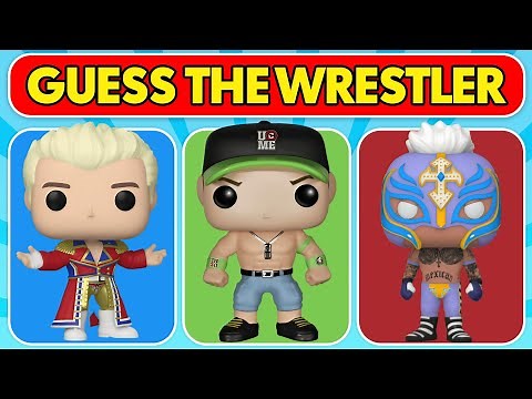 Guess The WWE Superstars By Their Funko Pop 👻🤼‍♂️
