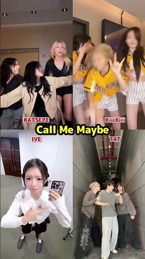 Call Me Maybe / KATSEYE / TXT / IVE / KiiiKiii Dance Challenge
