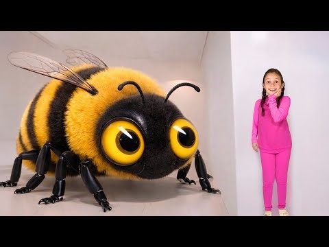 ¡Los Insectos Mágicos Huyen de la Televisión! Aventura Divertida con Maya y Masha