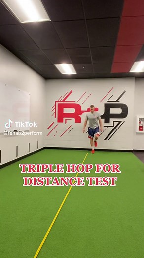 Triple Hop Test para Evaluar la Potencia en una Pierna
