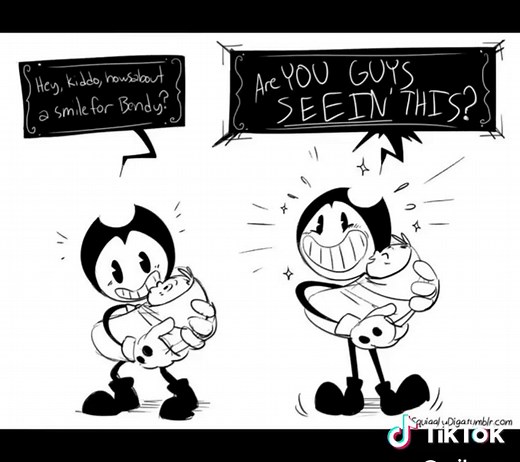 Bendy Comic (12) Day 12 of trying to convince @themeatlyofficial to let me be Bendy's voice actor because rest assured I'm not going to lick his head. 🤨 Art by: squigglydigg #voiceacting #voiceactor #comics #bendy #bendyandthedarkrevival #bendycosplay #bendythedancingdemon #bendyandtheinkmachinecosplay #bendyandtheinkmashine #batim #batimcosplay #batiment #bendymovie #batimmovie #themeatly