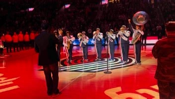 A powerful performance you don’t want to miss! The Howard University Showtime Marching Band delivered a stunning arrangement of Lift Every Voice and Sing and the U.S. National Anthem before the Portland Trail Blazers game on February 22, 2025. Watch as they bring their signature skills and excellence to the court! #HowardShowtime #LiftEveryVoice #NationalAnthem #HUYouKnow | Howard University