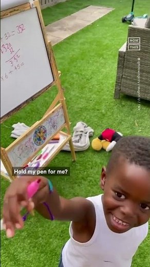 3-Year-Old Math Whiz Solves Equations 🤯