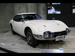 トヨタ博物館 トヨタ２０００ＧＴ 生誕50周年記念 特別展示の模様