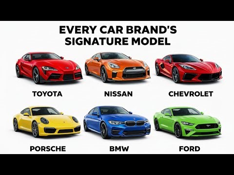 Every Car Brand's Signature Model Explained in 11 Minutes