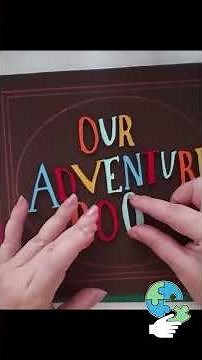 📖 UP-inspired adventure book with diode laser cutter