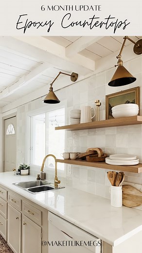 25K views · 340 reactions | DIY Epoxy Countertops✨ I transformed...